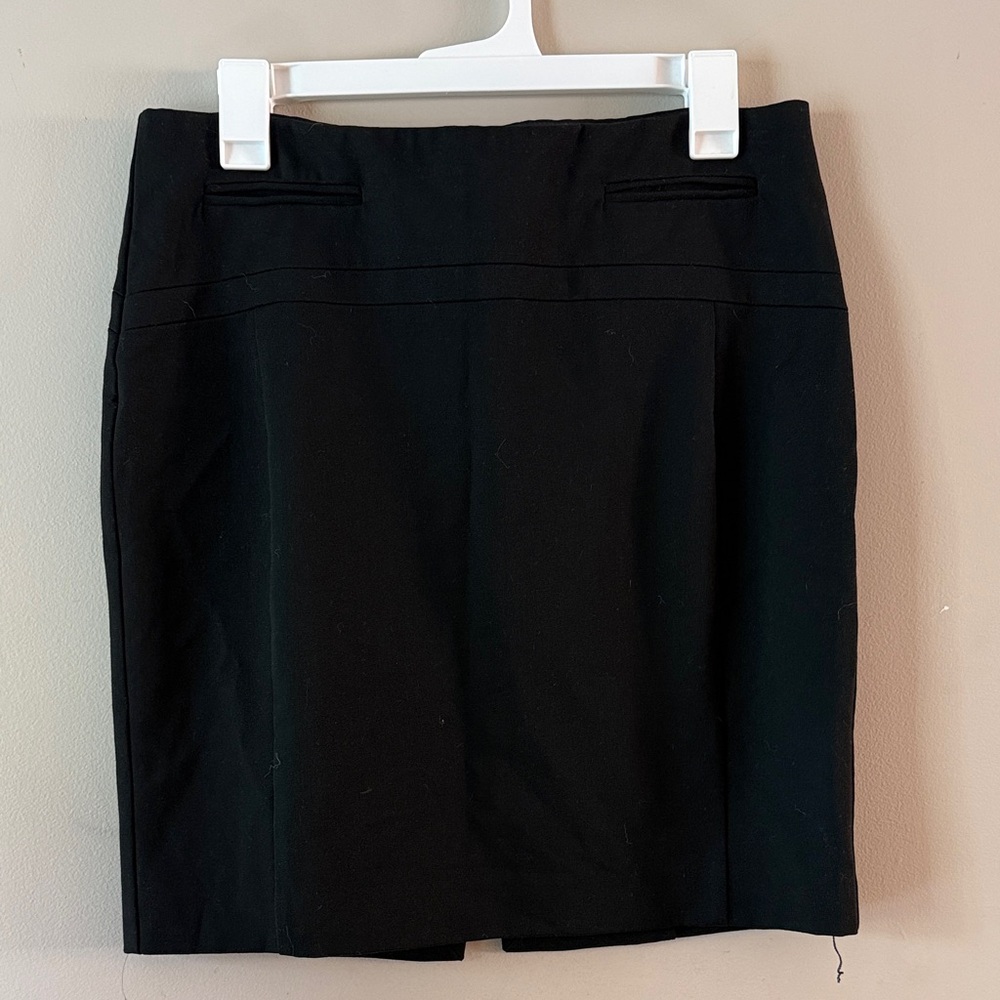 Express Black Mini Pencil Skirt